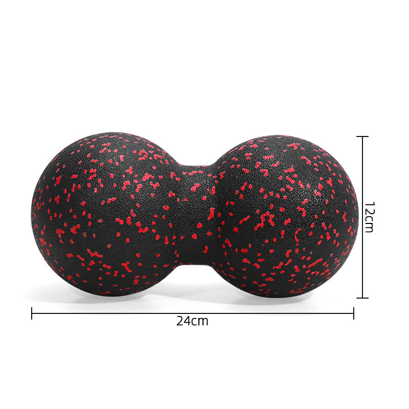 Black Red / Peanut Ball 12x24cm