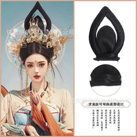 古装敦煌头饰飞天舞蹈假发吉祥天女发饰民族舞饰品幻世长安汉服
