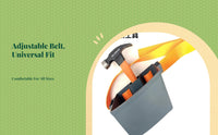 Carpenter tool organizer waist bag