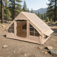 Easy Setup Inflatable Cabin Tent Spacious Inflatable Tent Self-Supporting Shelter Portable for Backyard