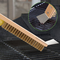 Grill Brush with Ergonomic Grill Brush and Universal