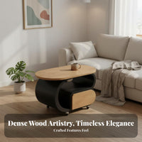 Mobile with casters 2-Tier Rolling Trolley Space-Saving End Table space-efficient Design Utility Cart Minimalist visual design for Apartment Dwellers, Homeowners, Office Workers, Living Room, Small areas, Bedroom, Balcony
