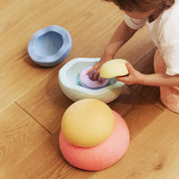 Mini Stepping Stones EPP Macaron Rainbow Balance Toy for Kids
