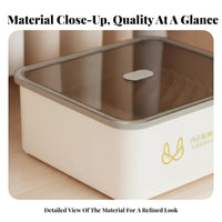 3 Pieces Underwear Organizer Set Stackable Closet Accessory Lightweight