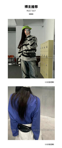 小众设计口袋腰包2026时尚洋气多功能皮带机车胸挎包迷你零钱包