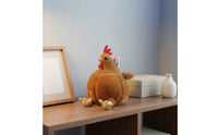 Fuzzy Chicken Writing Implement Case Funny Design Stationery Box Multi-Function