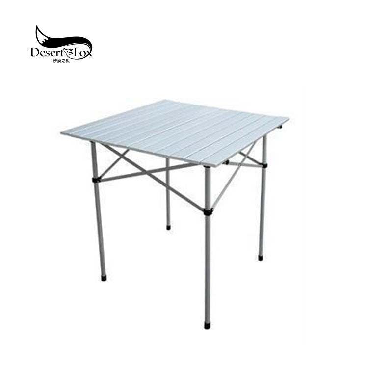 Portable Aluminum Folding Table for Camping and Picnic
