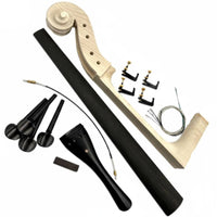 Cello Peg Fingerboard Tailpiece Set Smooth Finish Cello Parts Set Easy to Install Violin Family Accessory Kit for Instrumentalists