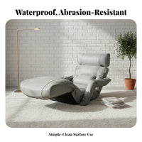Upholstered Armchair Feline-Resistant Resistant Ergonomic Enveloping Chair Lumbar Support Sturdy Construction for Living Room