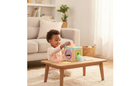 Child-Centered Shape Sorter Box Multifunctional Sorting Box with Blocks Interactive Toy with Sorting Shapes Safe for Toddlers, Daycare