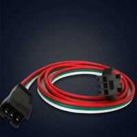 Extension Cable for Strip Lights and LED Strip, 3-Pin SM2.54 LED Extension Cable for DIY Lighting, 1 Male to 4 Female Splitter, 22AWG Nylon Wire
