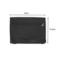 Car Registration and Insurance Holder Zippered Manual Case with Zipper Multi-Compartment Dashboard Compartment Organizer Bag,