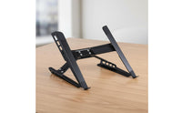 Adjustable Laptop Stand Portable Cooling Laptop Stand Foldable Ventilated Notebook Mount for Desk
