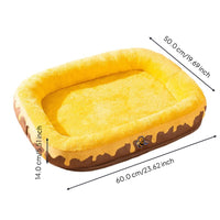 Dog Bed, Removable Pet Sofa, Cozy Cat & Dog Den