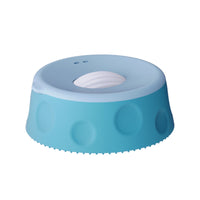 Silicone Pet Bowl with Roller Non-Slip for Kitchen, Travel