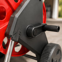 Hose Winding Rack Easy to Use Portable Hose Reel 2 in 1 Design for Car Wash