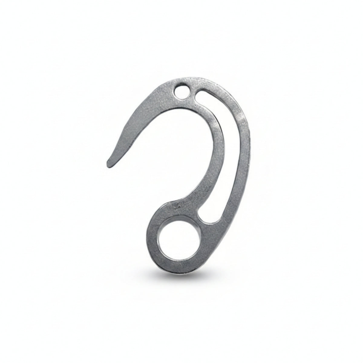 Stainless Steel Climbing Hook Strong Mountaineering Hook Lightweight Hardware Portable for Mountaineers