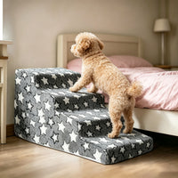 Pet Stairs with Printed Ramp for Small and Medium Dogs