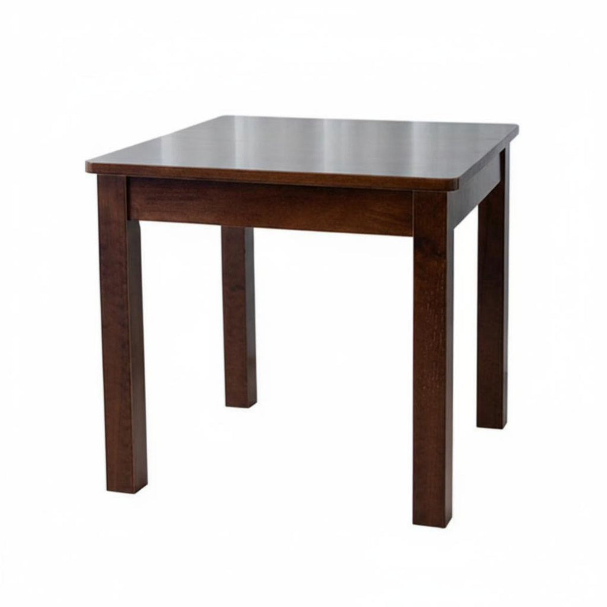 Four-Legged Square Wooden Table Minimalist Design Household Furniture for Office