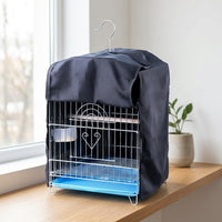 Bird Cage Cover for Parrot, Opaque pull-on Pet Birdcage Cover, Light Blocking Nighttime Cover, Warm Winter and Indoor Outdoor Universal
