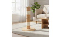 Cat Scratching Column with Ball Stable Vertical Scratching Post Compact Pet Supply for Cats
