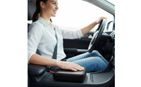 Portable CD Storage Book Zipper Closure PU Leather Disc Wallet 40 Disc CD Case for Car, Travel