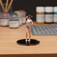 1/64 Scale People Figurine Highly Detailed Miniature Scene People Model