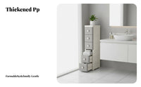 Slim Gap Storage Tower Space-Saving Drawer Unit Easy to Clean for Office Workers