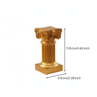 Roman Column Candle Holder Nordic Design Roman Pillar Candlestick Photo Prop