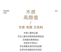 丹麦贵族吸尘器仿真木制过家家清洁套装女孩儿童亲子互动早教玩具