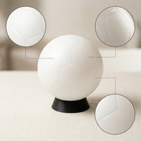 18cm White DIY Graffiti Soccer Ball for Kids, PVC Warm-up Activity Prop