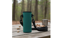 Bottle Carrier Adjustable Shoulder Strap Thermal Insulation Sleeve for Cycling