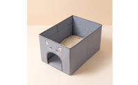 Cat Litter Enclosure Easy-Topet Hygiene Supply Removable for Travel