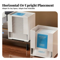 Facial Covering Dispenser Large Capacity Cosmetic Organizer Easy to Clean