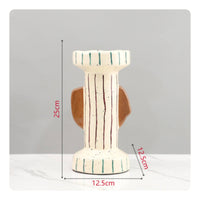 Candlestick Holder with Ears Decorative for Coffee Tables