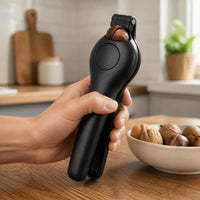 Chestnut Opener Nut Cracker Tool for Walnuts and Hard Shell Nuts, Press-Type Stainless Steel