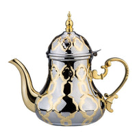 Stainless Steel Teapot Authentic Pot Sturdy Vessel for Home Decor
