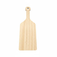 Mini Wooden Cutting Board DIY Project Handle Slicing Board Versatile Mini Wooden Serving Paddle for Crafters, Dining Table, Party