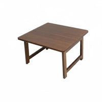 Foldable Square Table Space Saving Portable Laptop Desk No Assembly Required