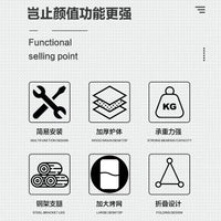 取暖炉烤火炉户外烧烤架便携折叠烧烤炉便携式烤肉烤肉串不粘涂层