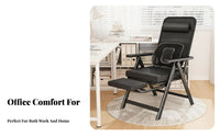 Ergonomic Recliner with Footrest Support Office Furniture for Study Room