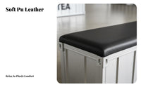 Metal Frame Wooden Bench Industrial Design Multi-Seat Bench Storage Function Commercial Seating for Facility Managers, Homeowners, Lobby, Office