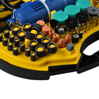 Rotary Tool with Soft Shaft Electric Rotary Tool with Accessory Kit Versatile Mini for Workshops