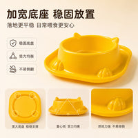宠物碗猫碗狗碗塑料喂食碗猫脸造型单碗家用猫咪食盆狗狗水碗批发