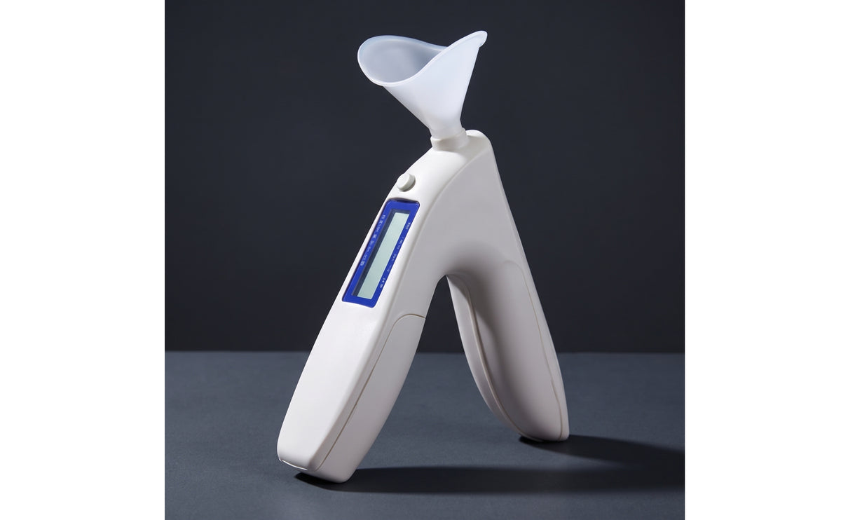 Digital Lung Capacity Tester Easy to Use Spirometer with Mouthpiece Portable Lung Capacity Monitor One-Button for Students, Athletes, School Fitness Testing, Home Training