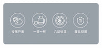 尚明便携焖茶壶家用办公保温壶316L不锈钢大容量茶水分离泡茶水壶
