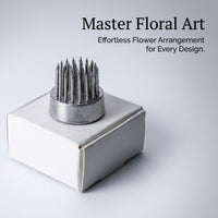 Flower Frog with Rubber Base, Round Floral Arranger Pins for DIY Craft, Holder Rubber Base Flower Arrangements, Reusable Pin Holder for Home Decor