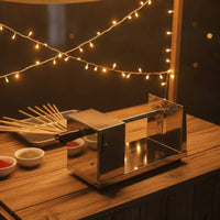 Manual Spiral Potato Cutter Stainless Steel Tornado Potato Cutter Stable Heavy-Duty for Vendors