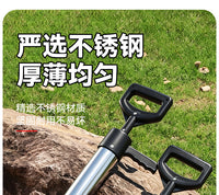 不锈钢强劲吸力抽虾器 抽拉式加厚省力儿童赶海工具抓虾抽虾器