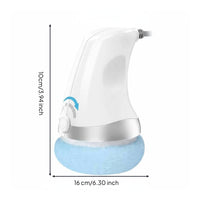 Multi-Functional Vibrating Deep Tissue Massager 3D Rotation & Vibration Full Body Relaxer Portable Personal Care Appliance Ergonomic Design for Women, Travel, Office